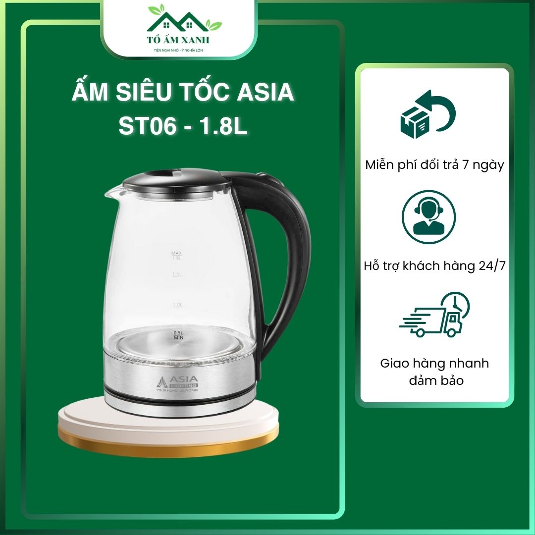 Ấm siêu tốc loại nào tốt