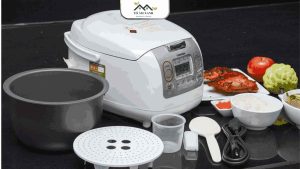 Nồi cơm điện giữ ấm và hẹn giờ